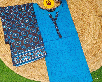 Cotton Fully Stiched 3 Piece Dresses - DRESS1