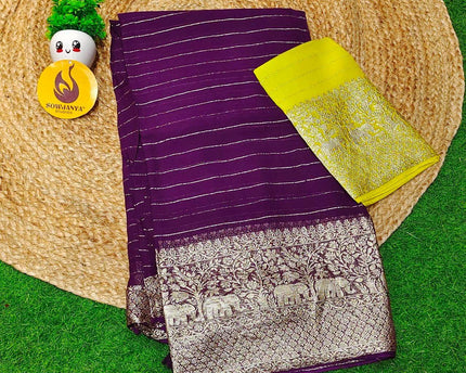 Premium Viscose Crape Georgette Saree - BEST08