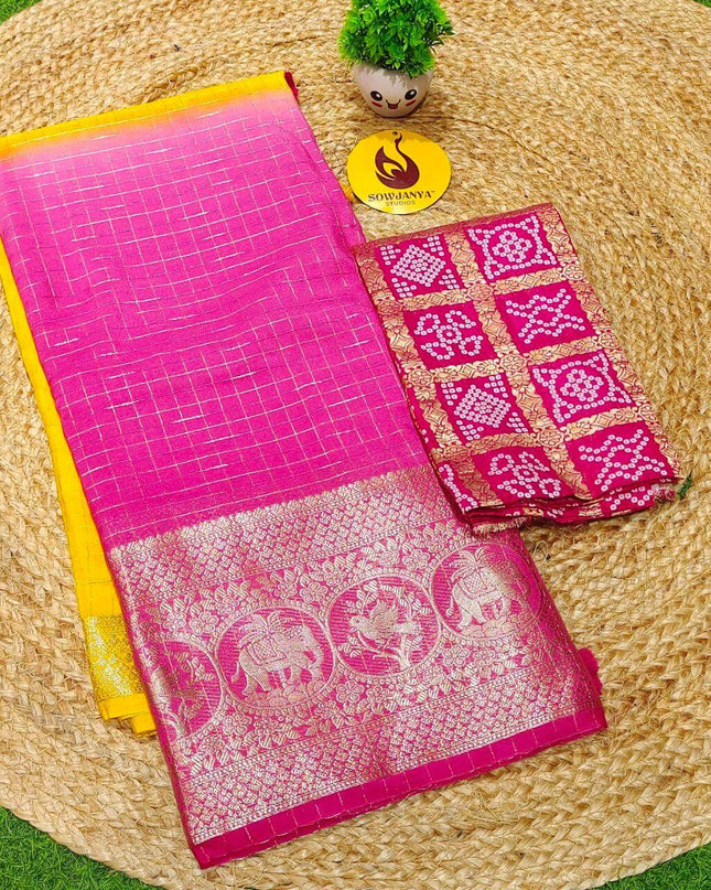 Premium Viscose Russian Crape Sarees -CLEAR17