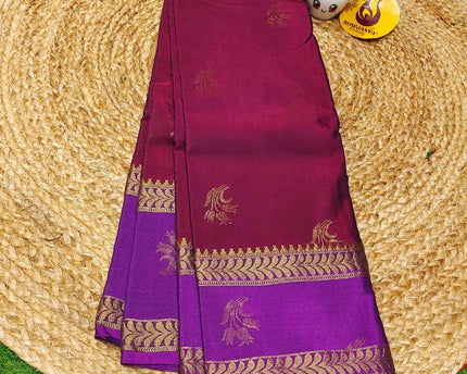 VINTAGE Seiko Gadwal Pattu Sarees - WAVE157