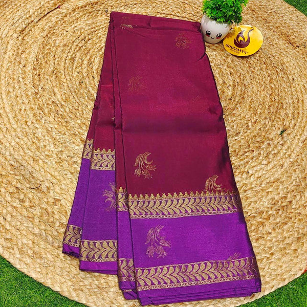 VINTAGE Seiko Gadwal Pattu Sarees - WAVE157