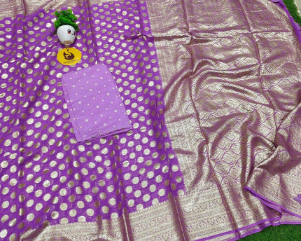 Premium Viscose Crape Georgette Saree - BEST045