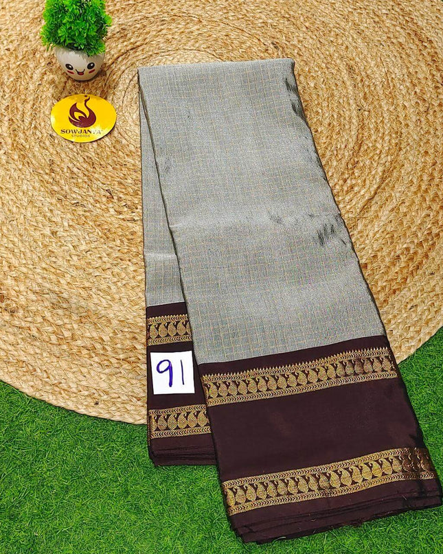 VINTAGE Seiko Gadwal Pattu Sarees - WAVE161