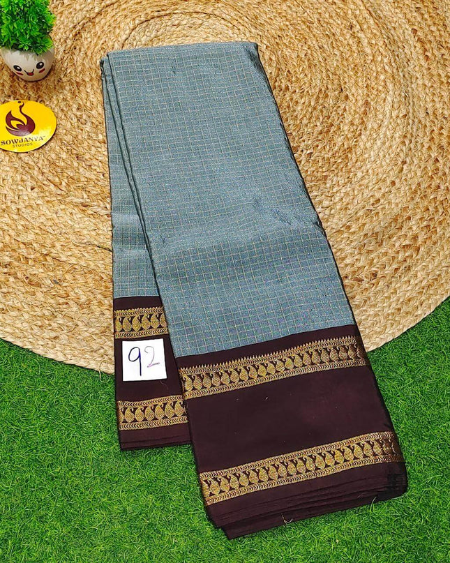 VINTAGE Seiko Gadwal Pattu Sarees - WAVE164