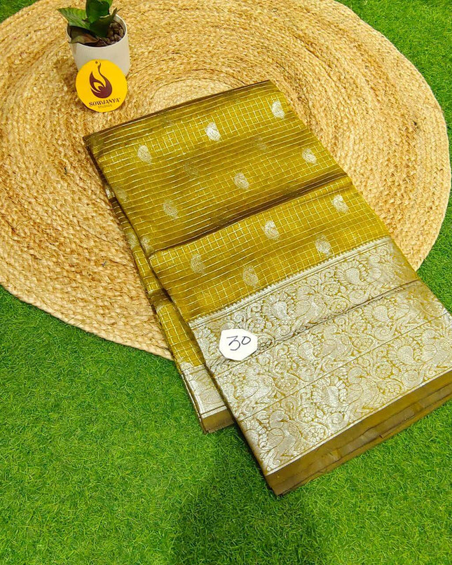 Premium Mangalgiri Pattu Sarees - SSMPP1