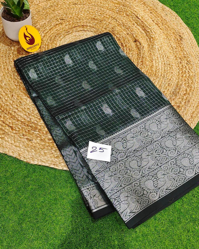 Premium Mangalgiri Pattu Sarees - SSMPP4