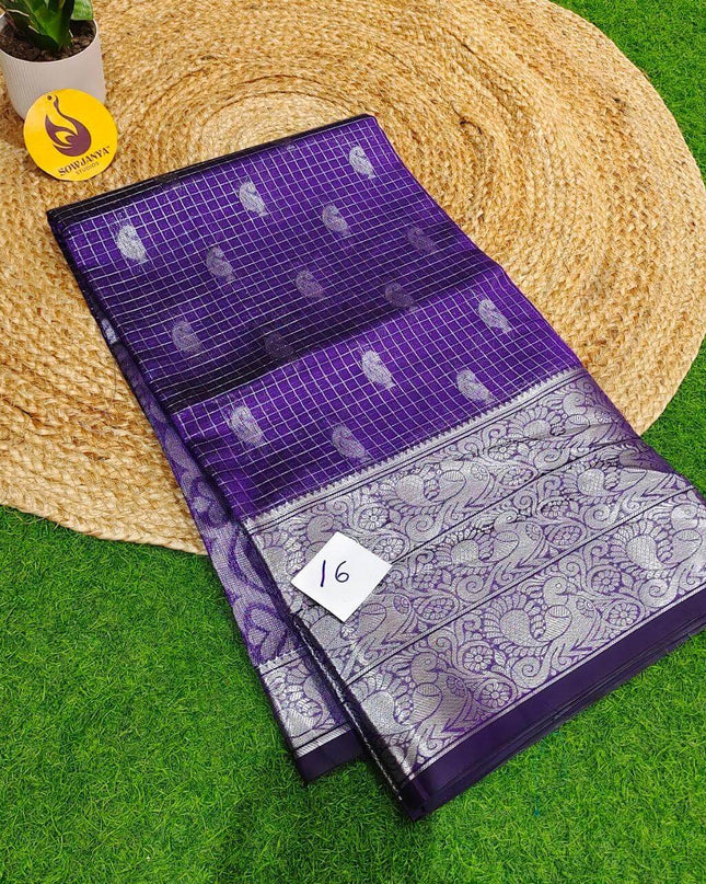 Premium Mangalgiri Pattu Sarees - SSMPP15