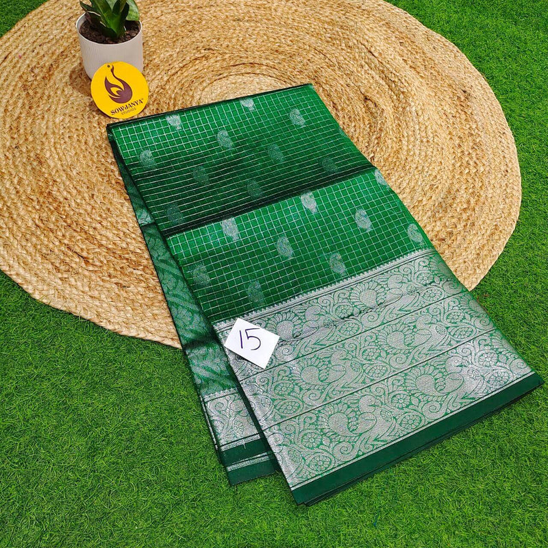 Premium Mangalgiri Pattu Sarees - SSMPP20
