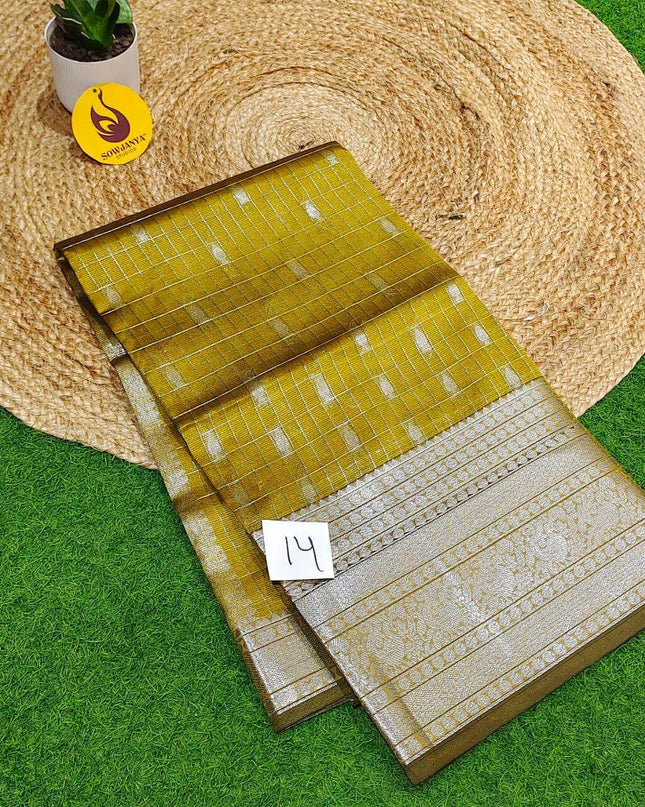 Premium Mangalgiri Pattu Sarees - SSMPP19