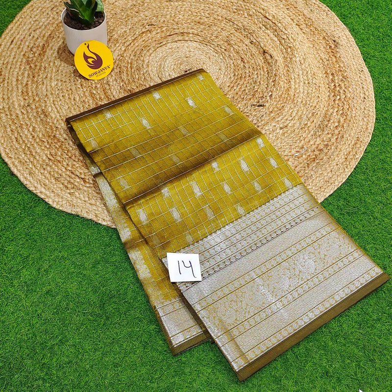 Premium Mangalgiri Pattu Sarees - SSMPP19