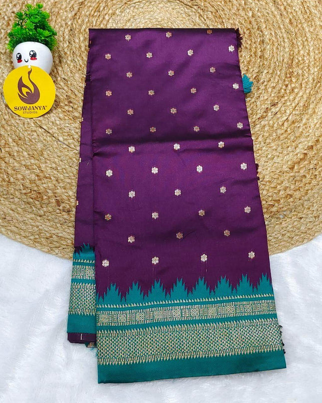 Soft Semi kanchi Pattu Sarees  - SSTKB14