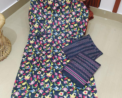 Pure Cotton Fully Stiched 3 Piece Dresses - DRAST3