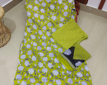 Pure Cotton Fully Stiched 3 Piece Dresses - DRAST8