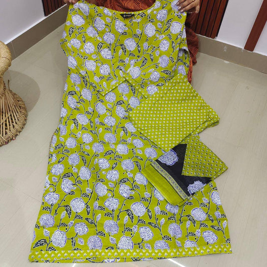 Pure Cotton Fully Stiched 3 Piece Dresses - DRAST8