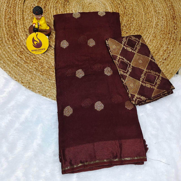 Premium Lenin Viscose All Over Butti Sarees - SSKIF2