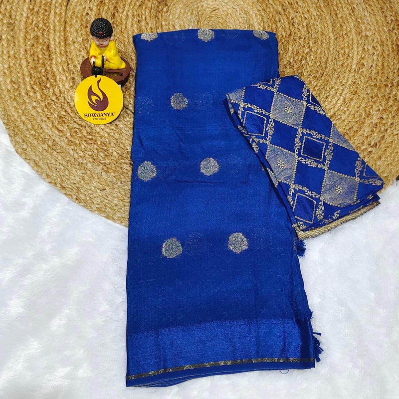 Premium Lenin Viscose All Over Butti Sarees - SSKIF1