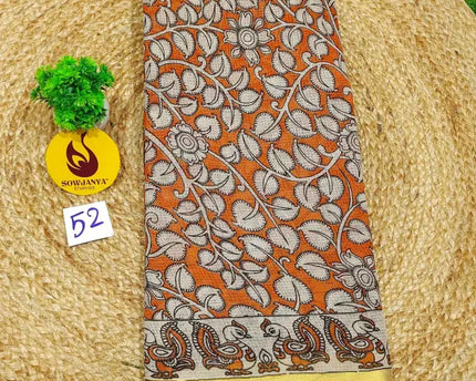 ORIGINAL PEDANA Kalamkari KOTA Cotton Sarees - BLEND52