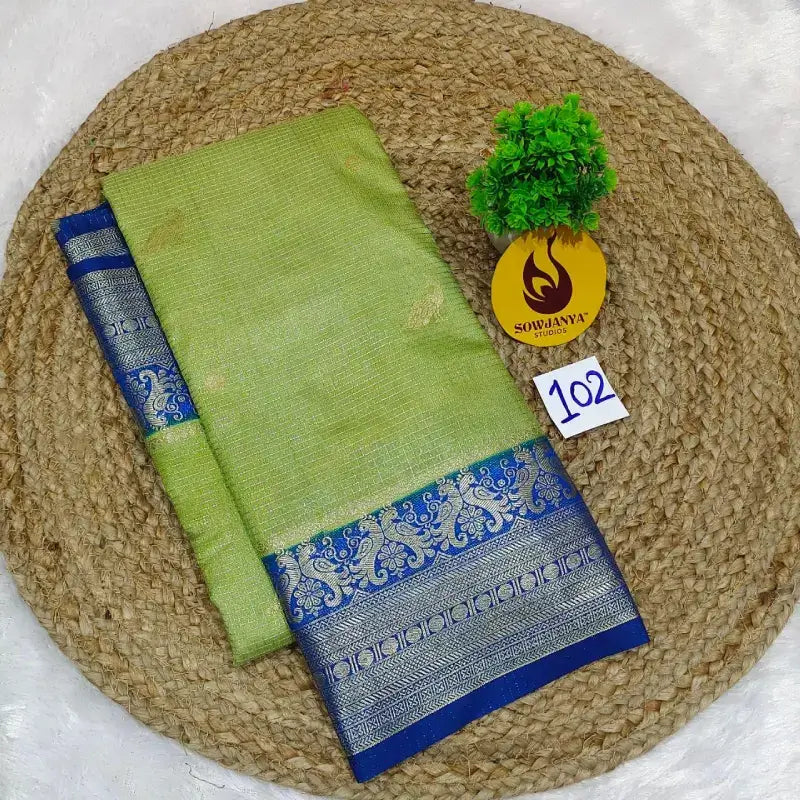 Premium Quality Mysore Crepe Sarees With Rich Pallu - MYSORE0102