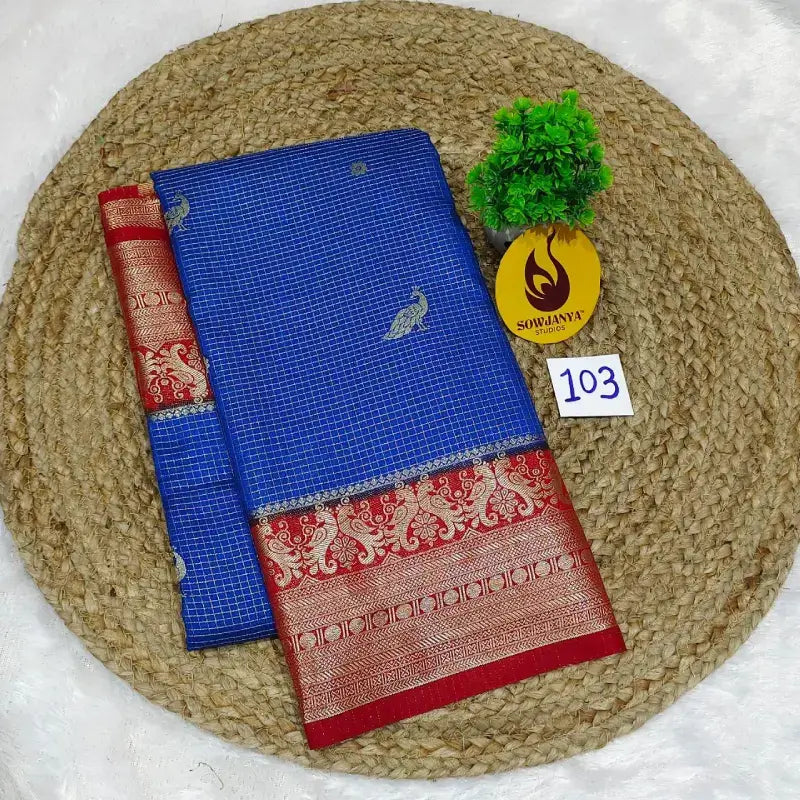 Premium Quality Mysore Crepe Sarees With Rich Pallu - MYSORE0103