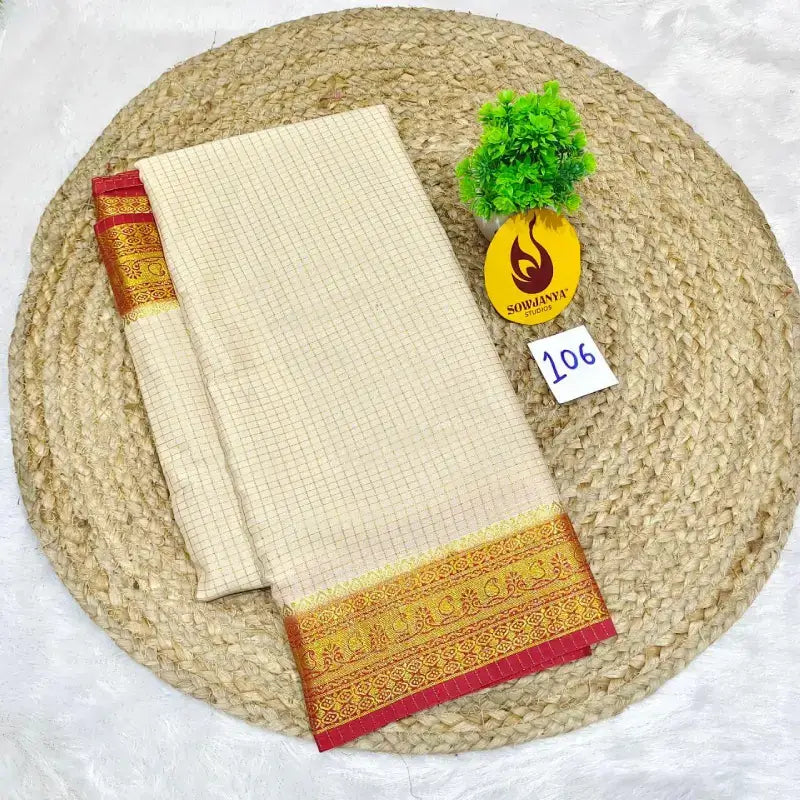 Premium Quality Mysore Crepe Sarees With Rich Pallu - MYSORE0106