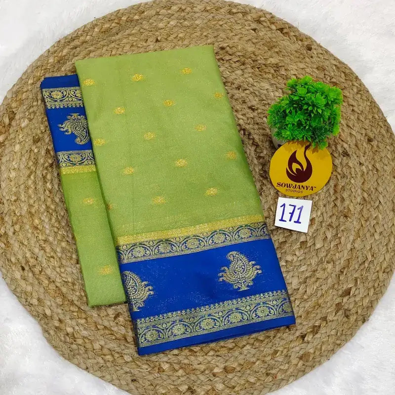 Premium Quality Mysore Crepe Sarees  - MYSORE0171