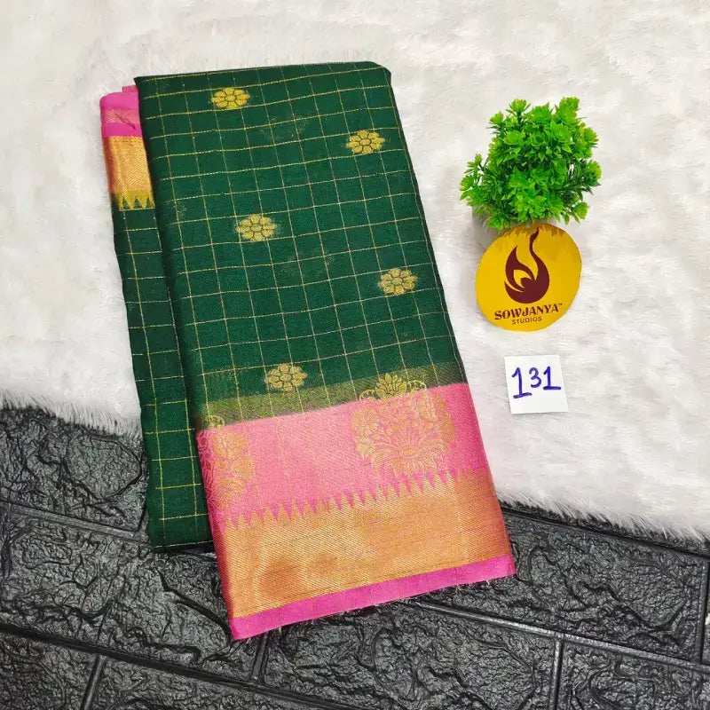 Premium Quality Mysore Crepe Sarees  - MYSORE0131