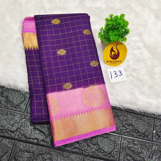 Premium Quality Mysore Crepe Sarees  - MYSORE0133