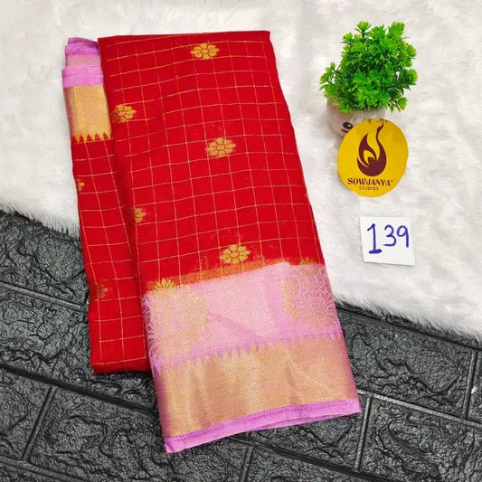 Premium Quality Mysore Crepe Sarees  - MYSORE0139