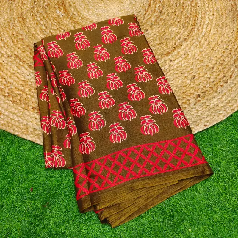 Crape Georget Sarees - SSAJK6
