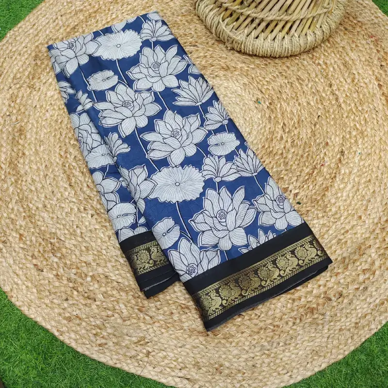 Mangalagiri Style Silk Cotton Sarees - SSMSC3
