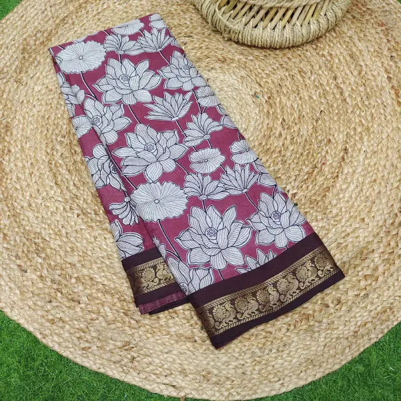Mangalagiri Style Silk Cotton Sarees - SSMSC4
