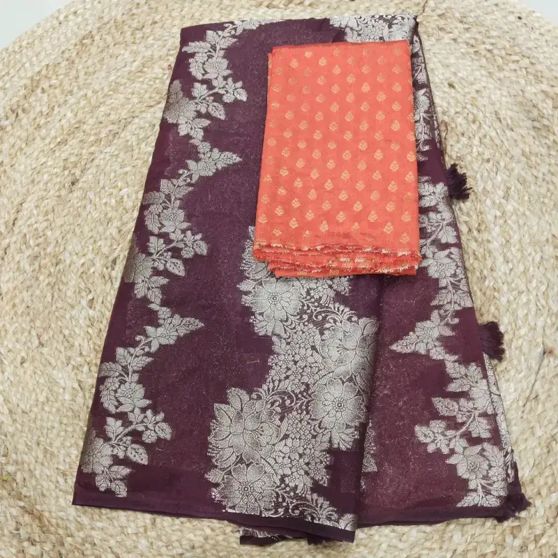 Premium Vicose Georgette Sarees - GRAB53