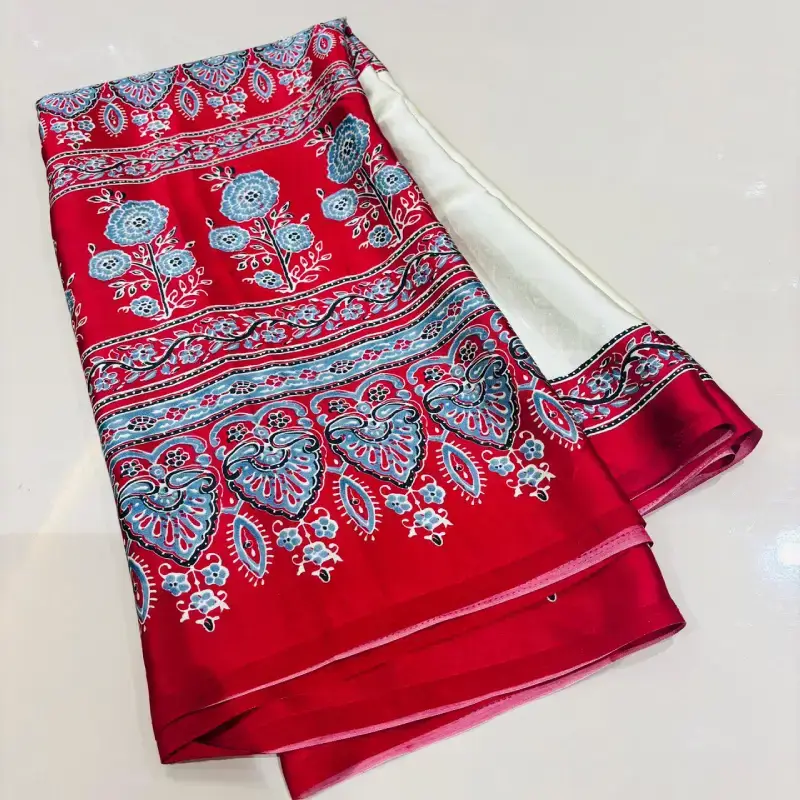 Premium Model Silk Ajrakh Sarees -SSALD3