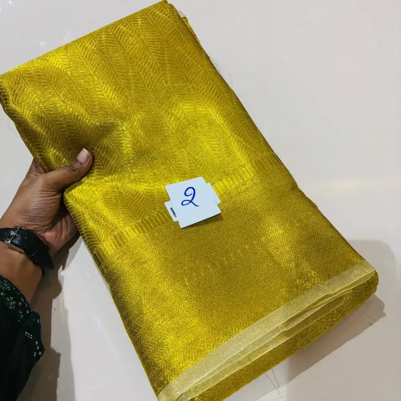 Tissue Pattu Sarees Semi  - SSGOLD2