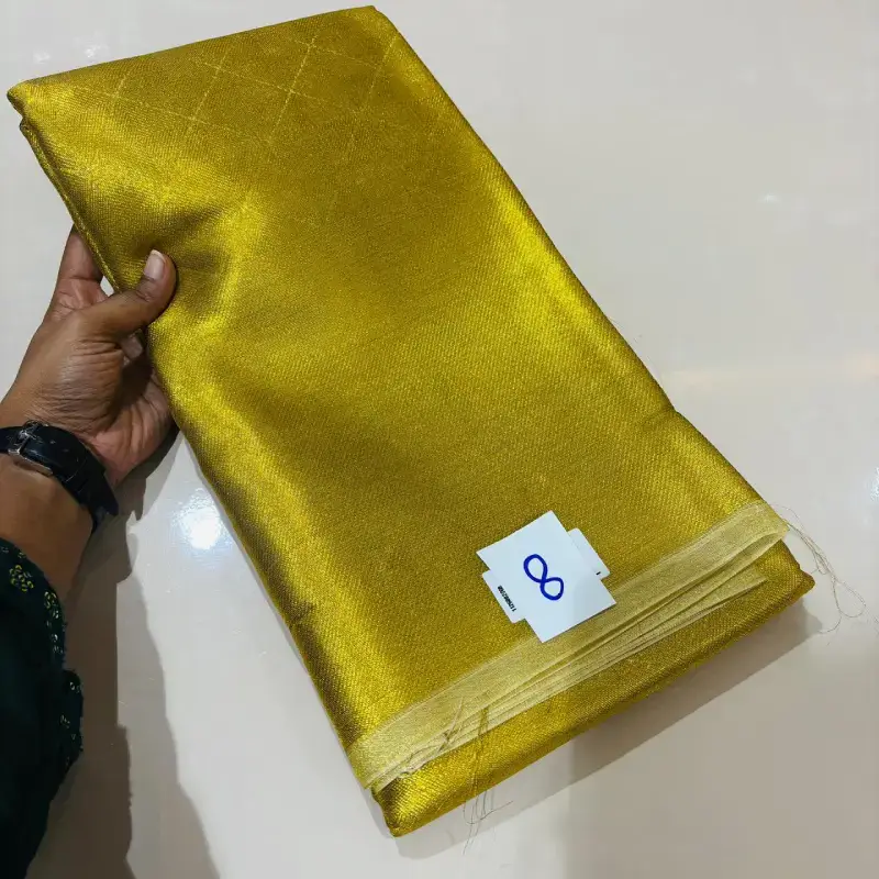 Tissue Pattu Sarees Semi - SSGOLD8