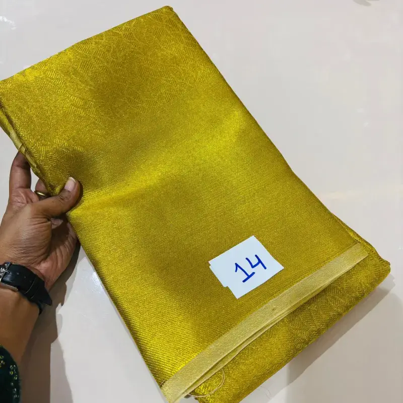 Tissue Pattu Sarees Semi  - SSGOLD14