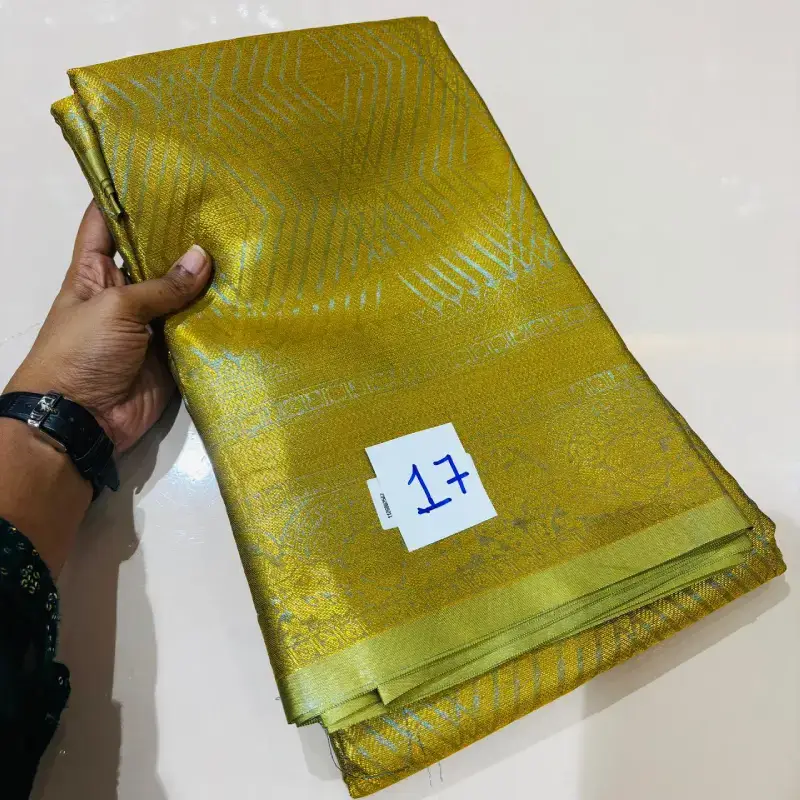 Tissue Pattu Sarees Semi - SSGOLD17