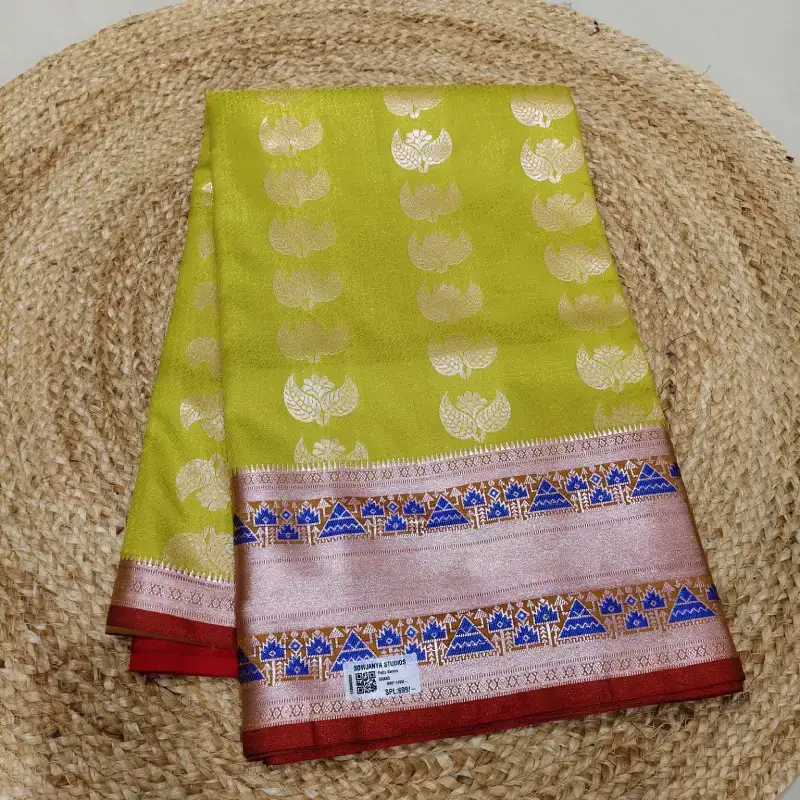 Semi Pattu Sarees - GRAND108