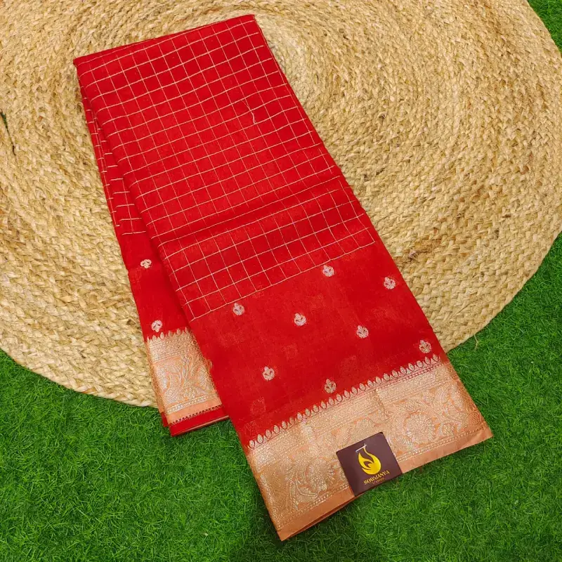 Banaras GREEN MANGO Sarees-SSPKS1
