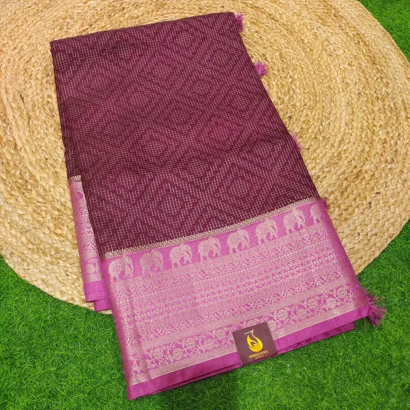 Designer Banarasi Sarees-SSBPG04