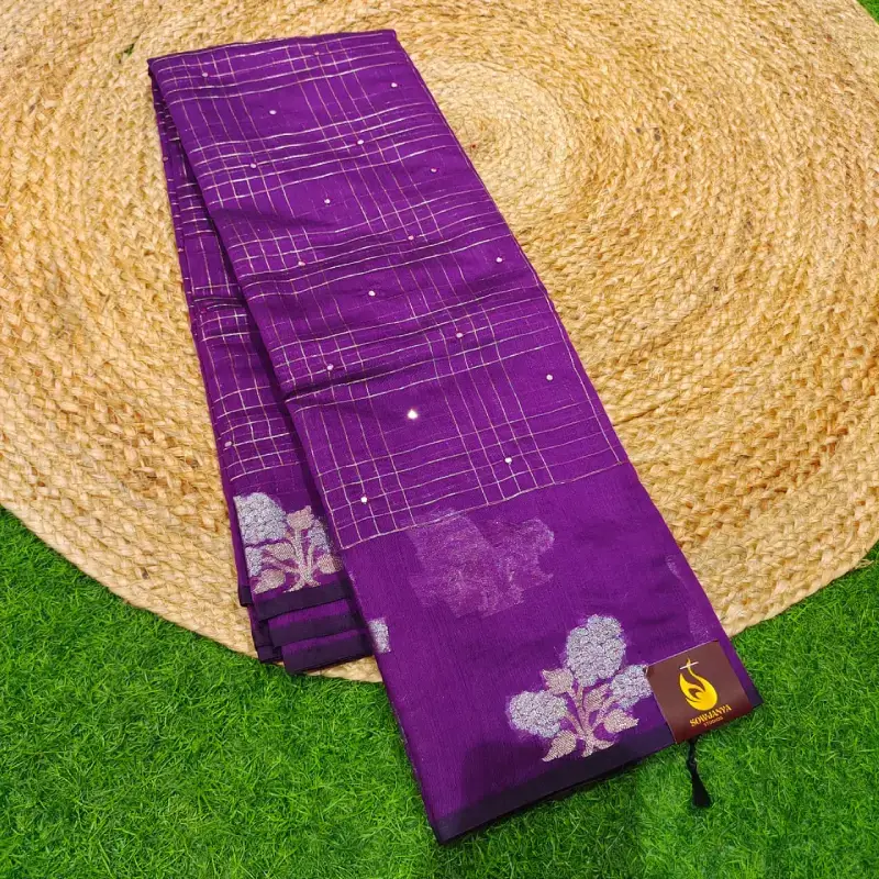 Mangalagiri Style Banarasi Sarees-SSPL2