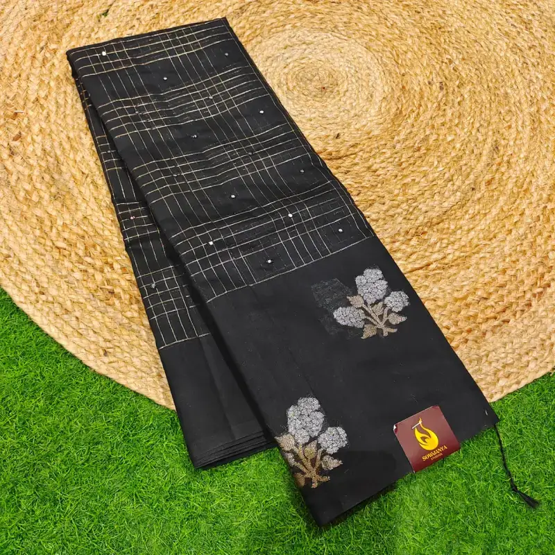 Mangalagiri Style Banarasi Sarees-SSPL1