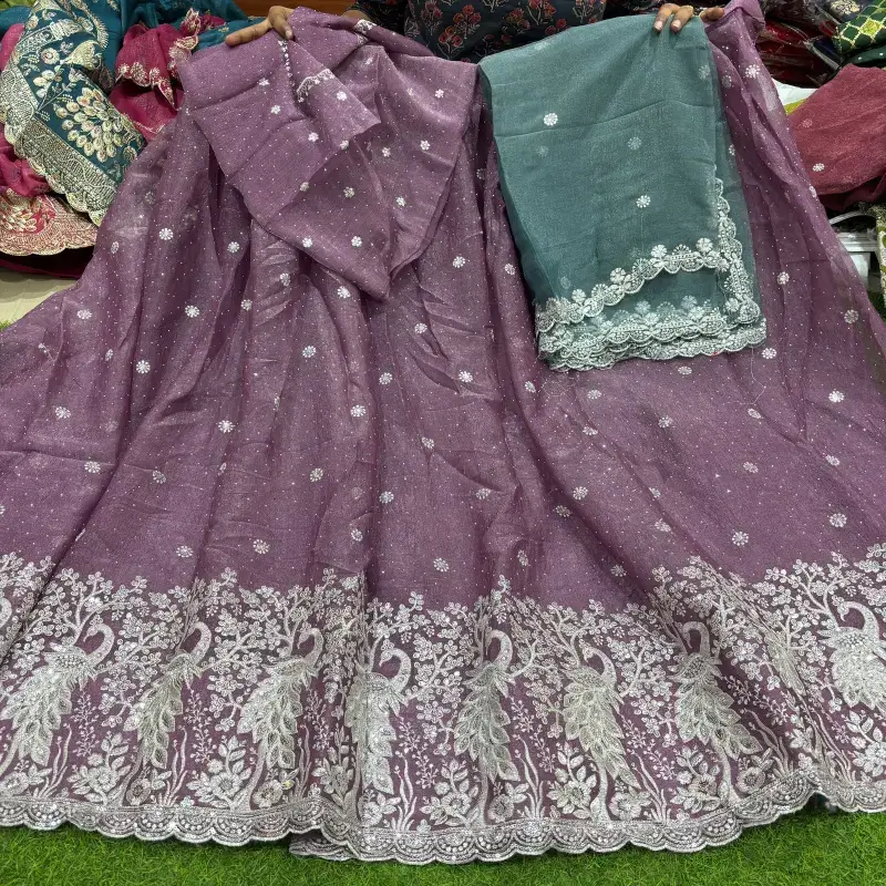 Premium Designer Work Lehangas - SSLHG19