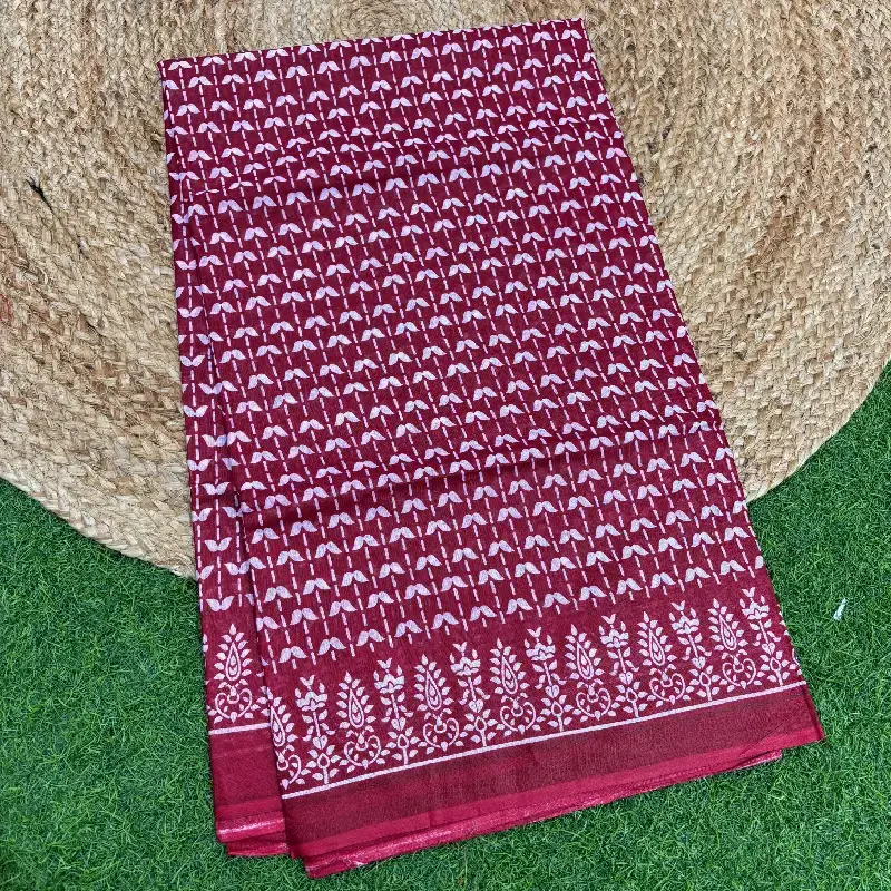 DESIGNER SOFT COTTON SAREES- TREAT18