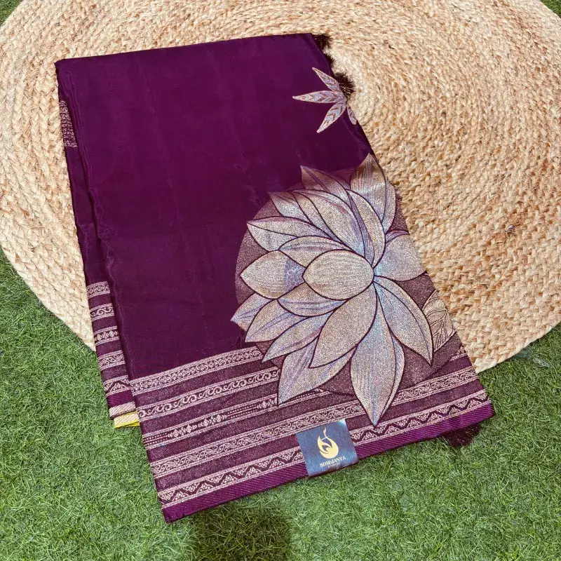 Banaras Green Mango Sarees-SSRZC3