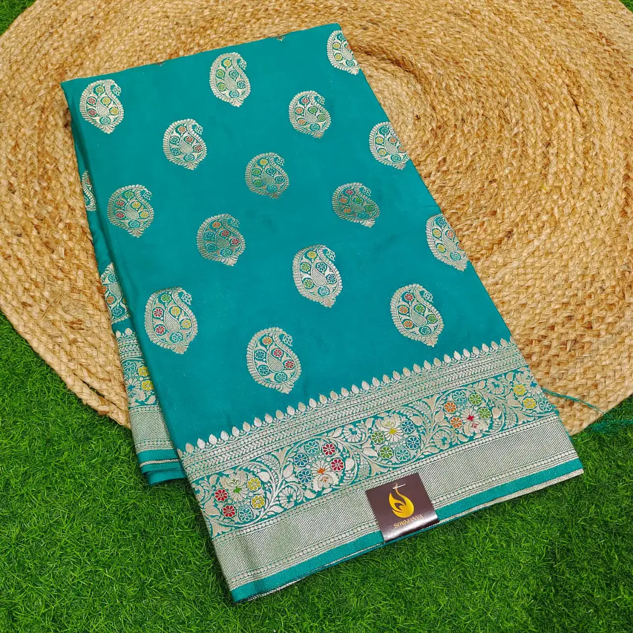 Designer Banaras Sarees SSBPN2