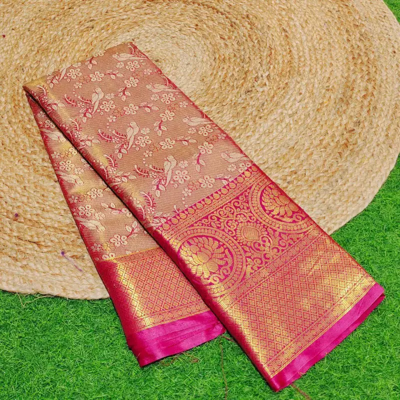 PREMIUM SEMI PATTU SAREES - DIYA4(Any Design)