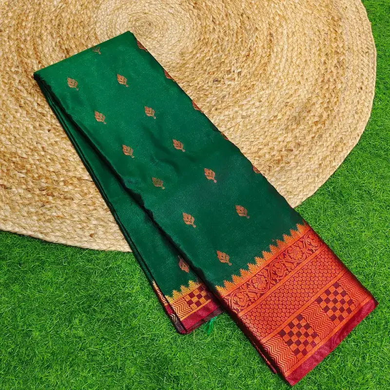 Premium Semi Kanchi Pattu Sarees-SSPTU04