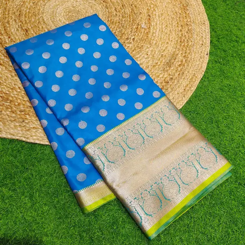 Premium Semi Kanchi Pattu Sarees-BRIGHT50