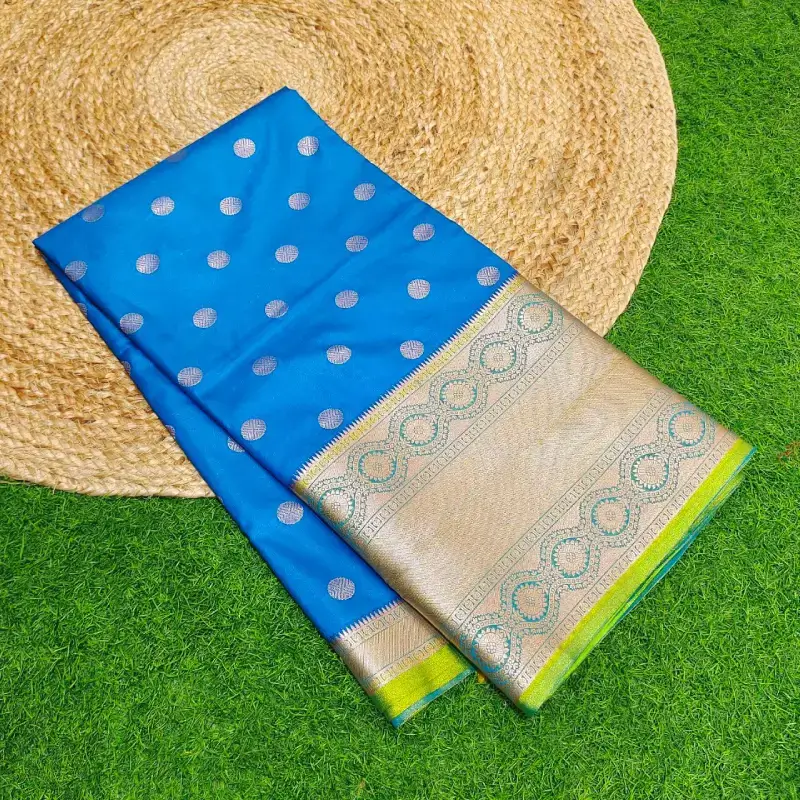 Premium Semi Kanchi Pattu Sarees-BRIGHT01
